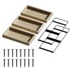 3 Tier Bathroom Counter Organizer, Counter Standing Rack Cosmetic Holder, Bathroom Countertop Organizer and Storage Shelf, Vanity Organizer Bathroom C